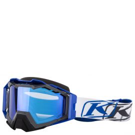 Очки снегоходные KLIM VIPER PRO Corp Blue Dark Smoke Blue Mirror